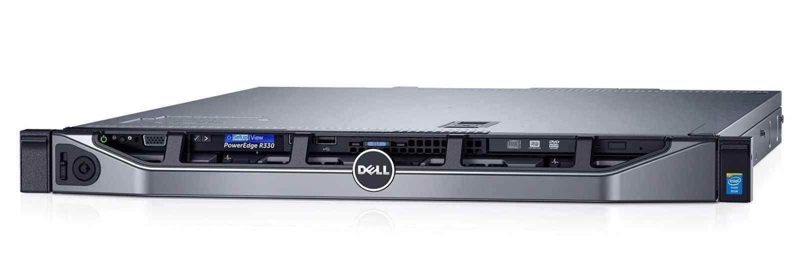 戴尔 Dell R330机架式 1U托管服务器至强E3四核数据库文件OA存储