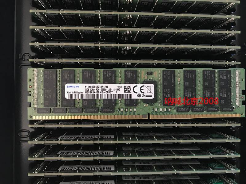 三星64G 2666 DDR4 ECC LRDIMM服务器内存 M386A8K40BM2-CTD6Q/7Q