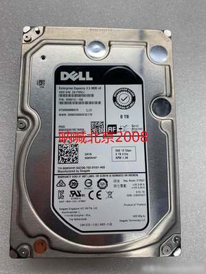 DELL 8T 7.2K 3.5 SAS 12Gb 0GKWHP ST8000NM0075服务器硬盘议价