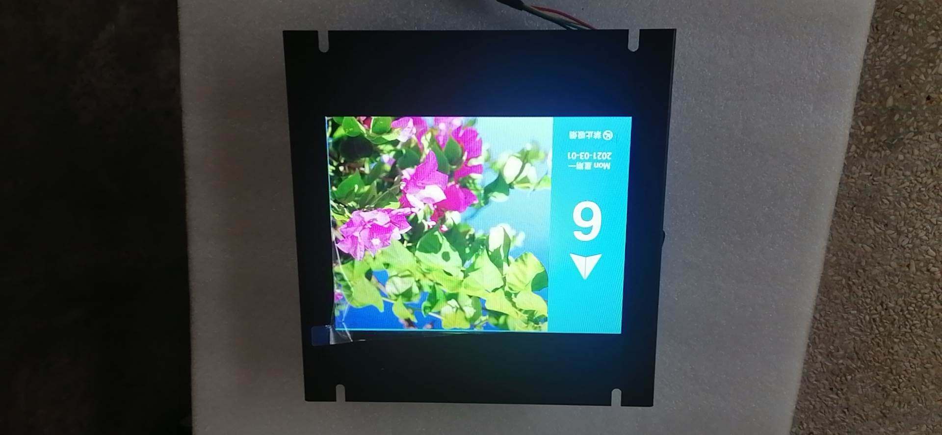 电梯显示屏 订做各种规格尺寸电梯显示 江南嘉捷 莫纳克 新时达议