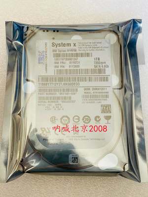 IBM 81Y9730 81Y9731 1T SATA 7.2K 2.5 6G M3 M4硬盘议价