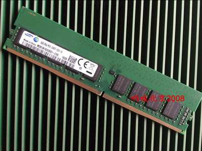 三星 8G 2RX8 DDR4 2666 2933 3200 ECC 纯ECC UDIMM 服务器内存