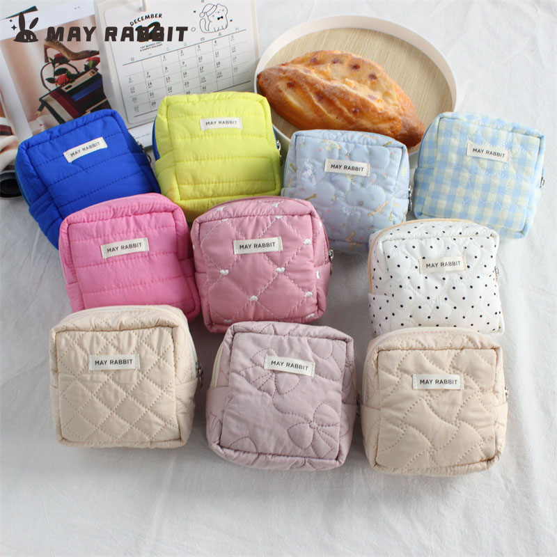 MAYRABBIT新款可爱绗棉小方包