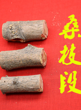 家居饰品民俗祈福摆件正宗桑木树枝条切段3段1件长5公分直径2公分