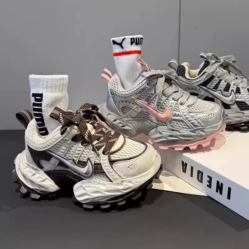 真皮女童老爹鞋网面2026春夏新款儿童运动鞋软底透气鞋男童休闲鞋,童鞋/婴儿鞋/亲子鞋,运动鞋,淘宝优惠券,粉丝福利购,淘宝优惠卷