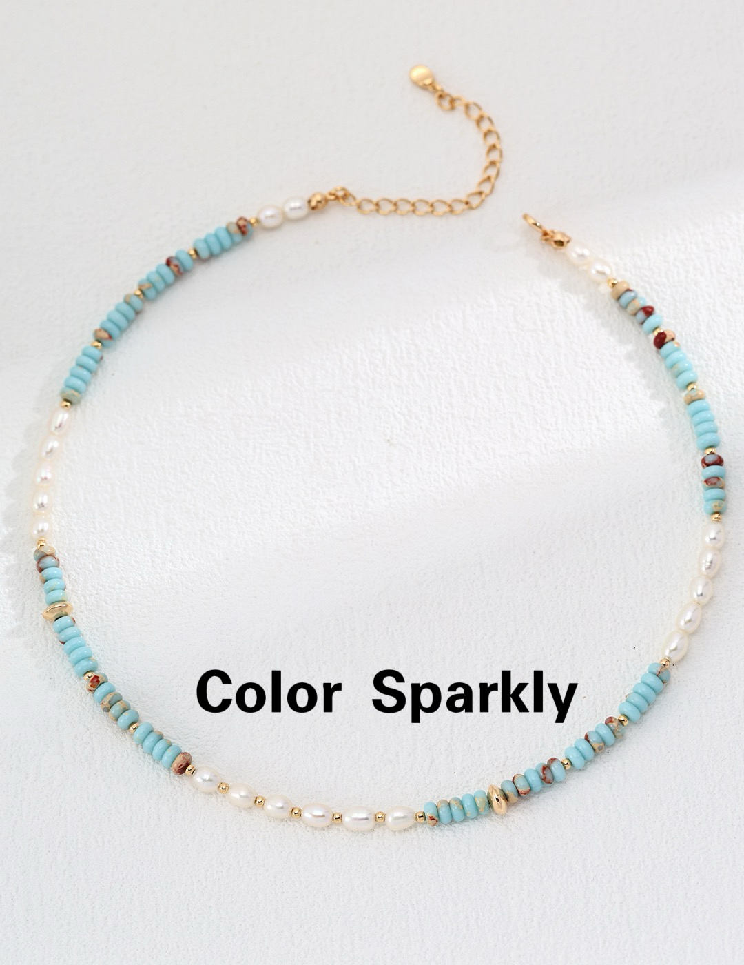 天然珍珠寿山石新中式项链