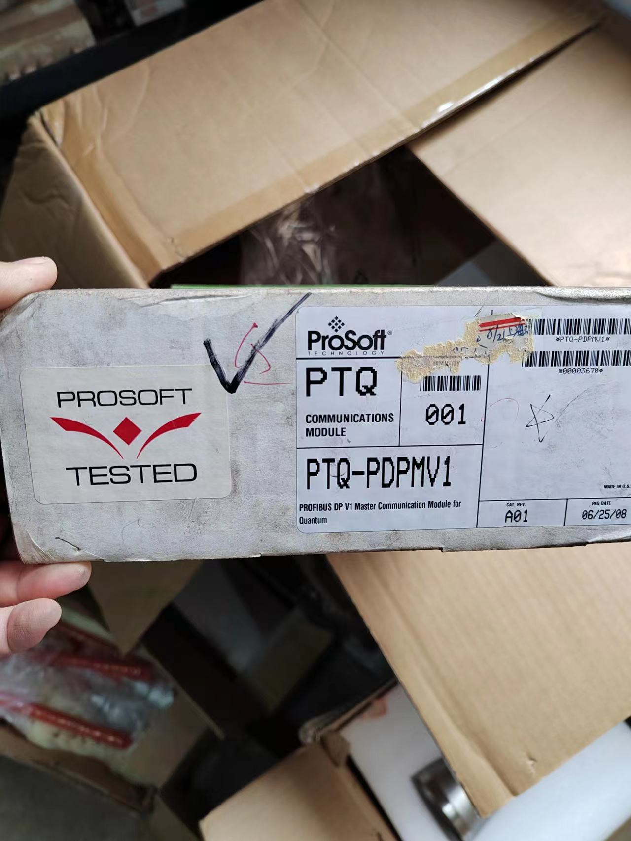 施耐德主站网络模块PTQ-PDPMV1全新现货