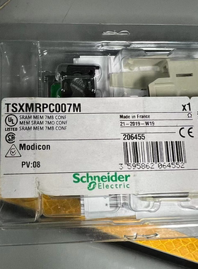 Schneider内存卡TSXMRPC003M TSXMRPC007M全新原装