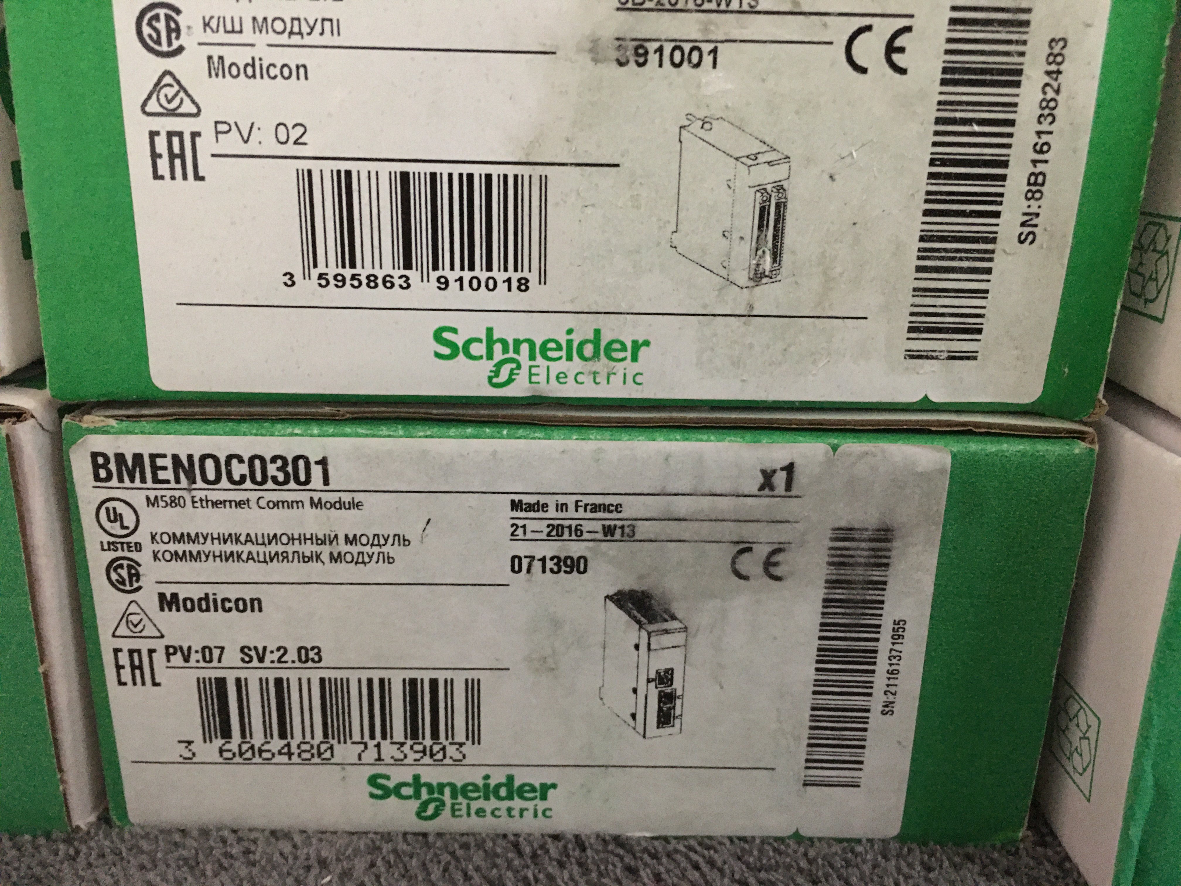 施耐德M580以太网模块BMENOC0321