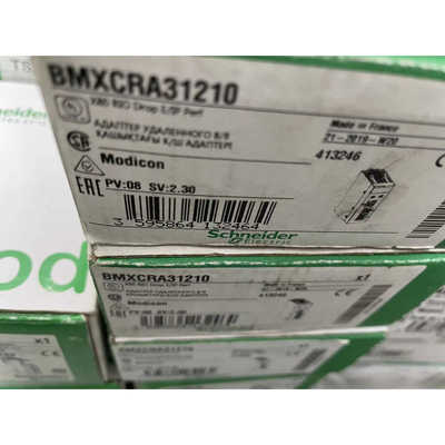 施耐德以太网模块bmxcra31210+电源模块bmxcps3500