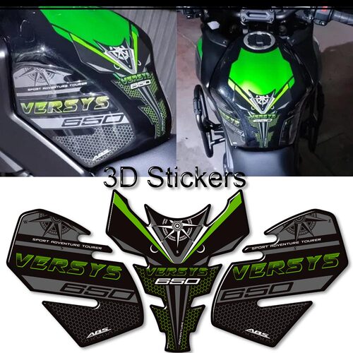 异兽versys650油箱行李箱贴纸