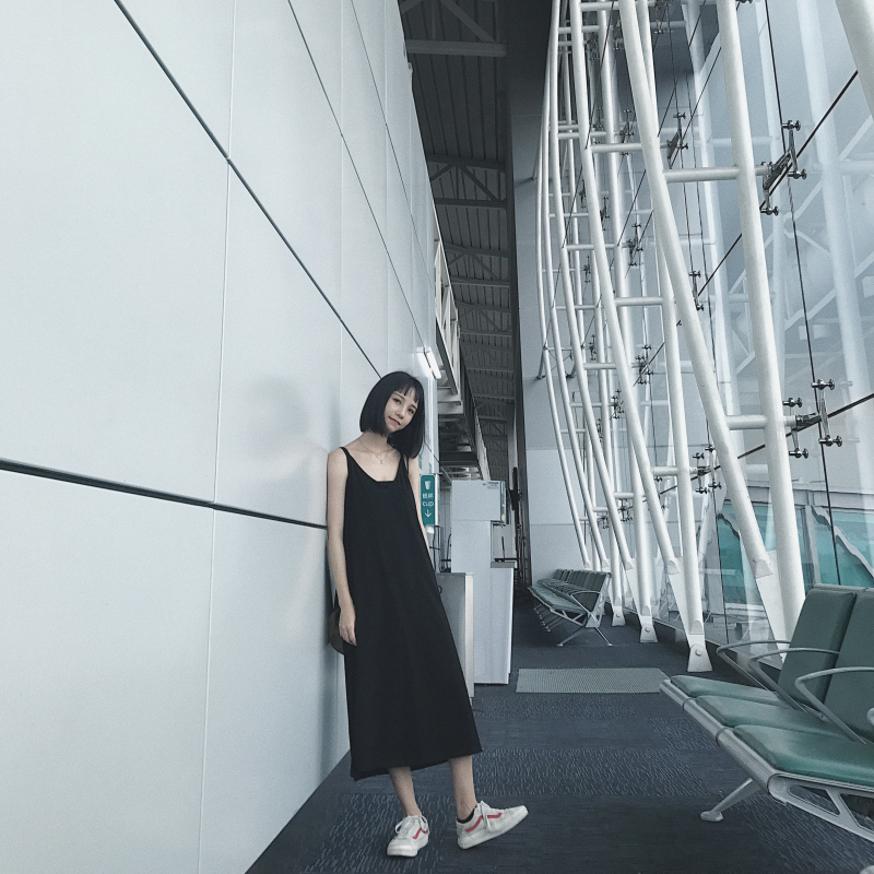±±luluºÚÉ«µõ´øÈ¹Å®ÏİٴîÍâ´©ÄÚ´î¿íËÉÖг¤¿î´òµ×ѧÉú±³ÐÄȹ×Ó