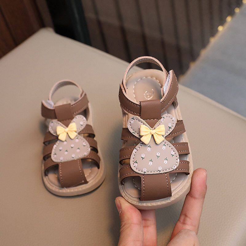 童鞋新款透气休闲步鞋女童岁底学婴儿鞋-1宝宝鞋夏款小女孩2凉鞋