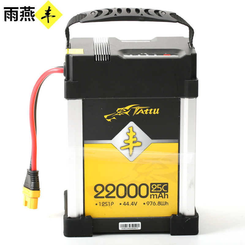 TATTU格氏雨燕丰16000mAh 15C/22000mah 25C 12S植保无人机锂电池