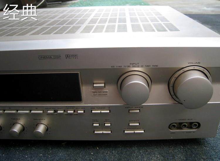 二手原装雅马哈 rx-v495 5.1声道同轴光纤数字功放机音响家庭影院