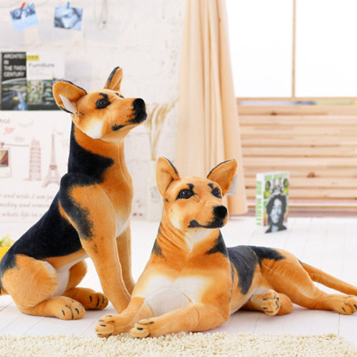 毛绒玩具牧羊犬狼狗生日礼品