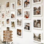 墙蛙创意照片墙相框组合挂墙定制免打孔培训舞蹈公司展示墙相册墙