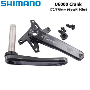 SHIMANO禧玛诺U6000 曲柄 170MM 175MM 10速 96BCD/110BCD