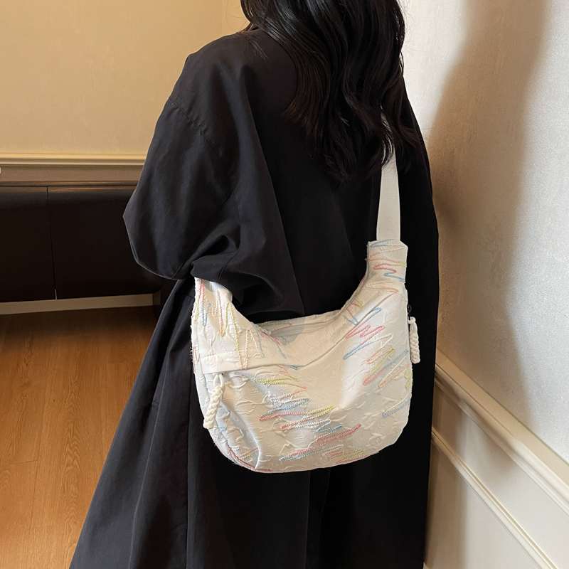 韩版大容量帆布包2025新款