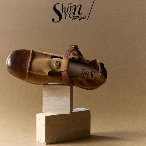 小众设计师款一字带乐福鞋女