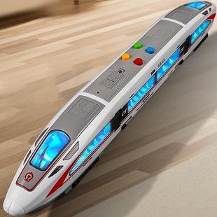 超大号仿真动车模型高铁玩具小火车惯性地铁复兴号列车汽车男孩