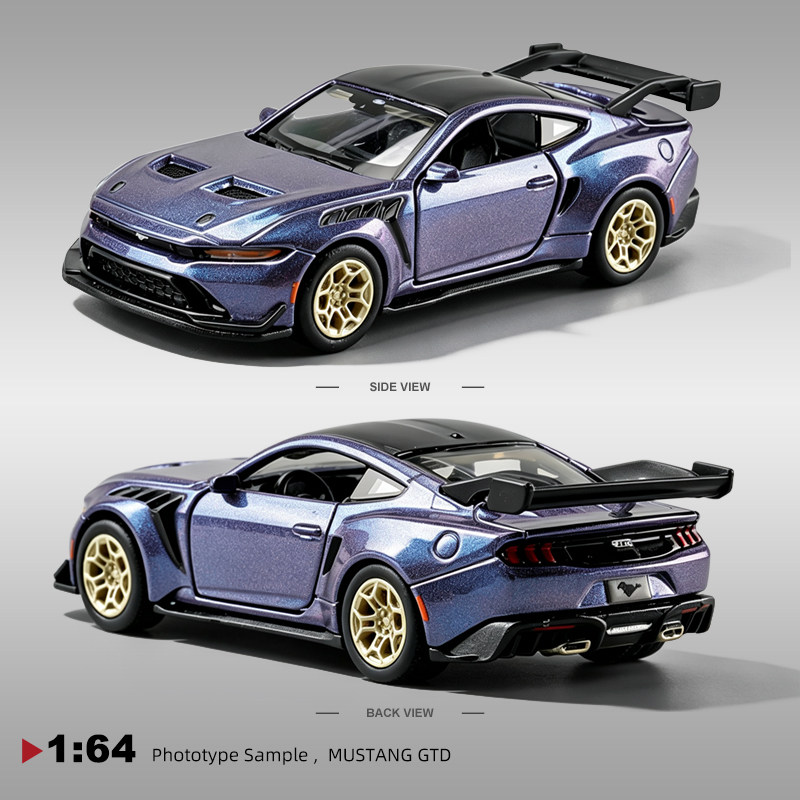 164福特Mustang野马GTD合金车模
