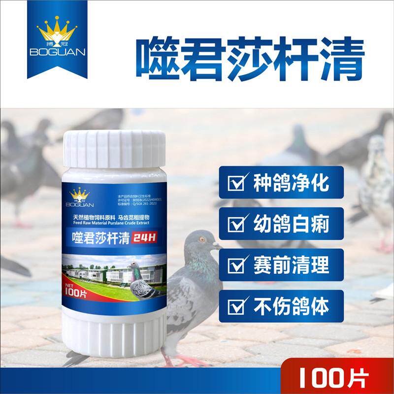 搏冠噬君莎杆清信鸽用品赛鸽沙门副伤寒水绿便肠道调理保健非鸽药