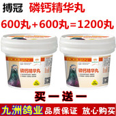 搏冠磷钙精华丸信鸽用品赛鸽子钙磷丸幼鸽丸种鸽补磷钙丸非鸽子药