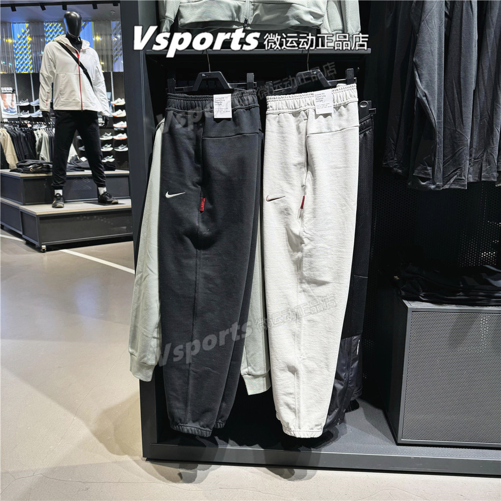 正品耐克裤子男新款2025新年款CNY宽松收口运动裤 IB5806-072-010