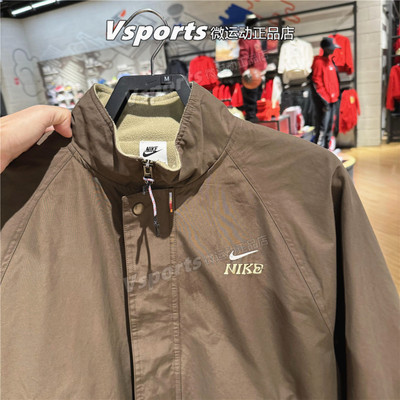 正品Nike耐克外套男2026春季马年刺绣运动加绒防风夹克IQ3705-212