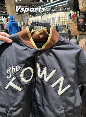 耐克外套男2025秋冬新款纽扣篮球运动棒球夹克 IF8839 HQ5764-010