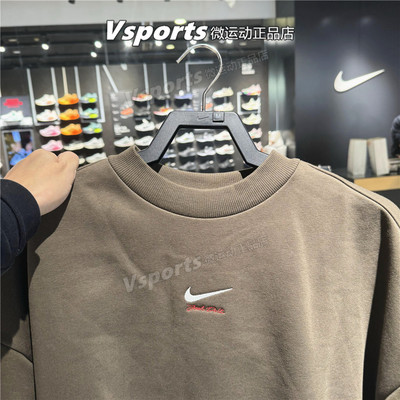 正品耐克卫衣男子2026春季新款CNY运动加绒套头衫 IQ3819-212-133