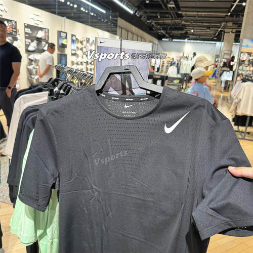 正品NIKE耐克短袖男2026新款训练运动休闲速干圆领T恤 HJ3378-010