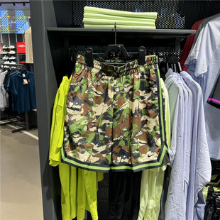 HV1879 运动篮球单层迷彩速干五分裤 350 男子2025新款 Nike耐克短裤