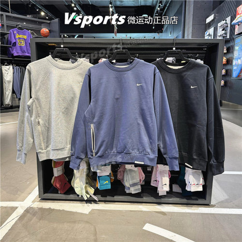 卫衣Nike/耐克小勾圆领男