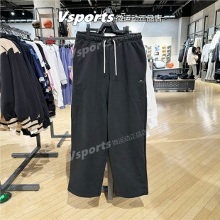 NIKE耐克运动长裤男2025秋冬新款加绒篮球直筒裤子卫裤IM6334-010