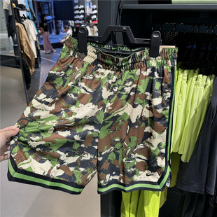 运动篮球迷彩速干五分裤 专柜正品 夏季 男子2025新款 HV1879 耐克短裤