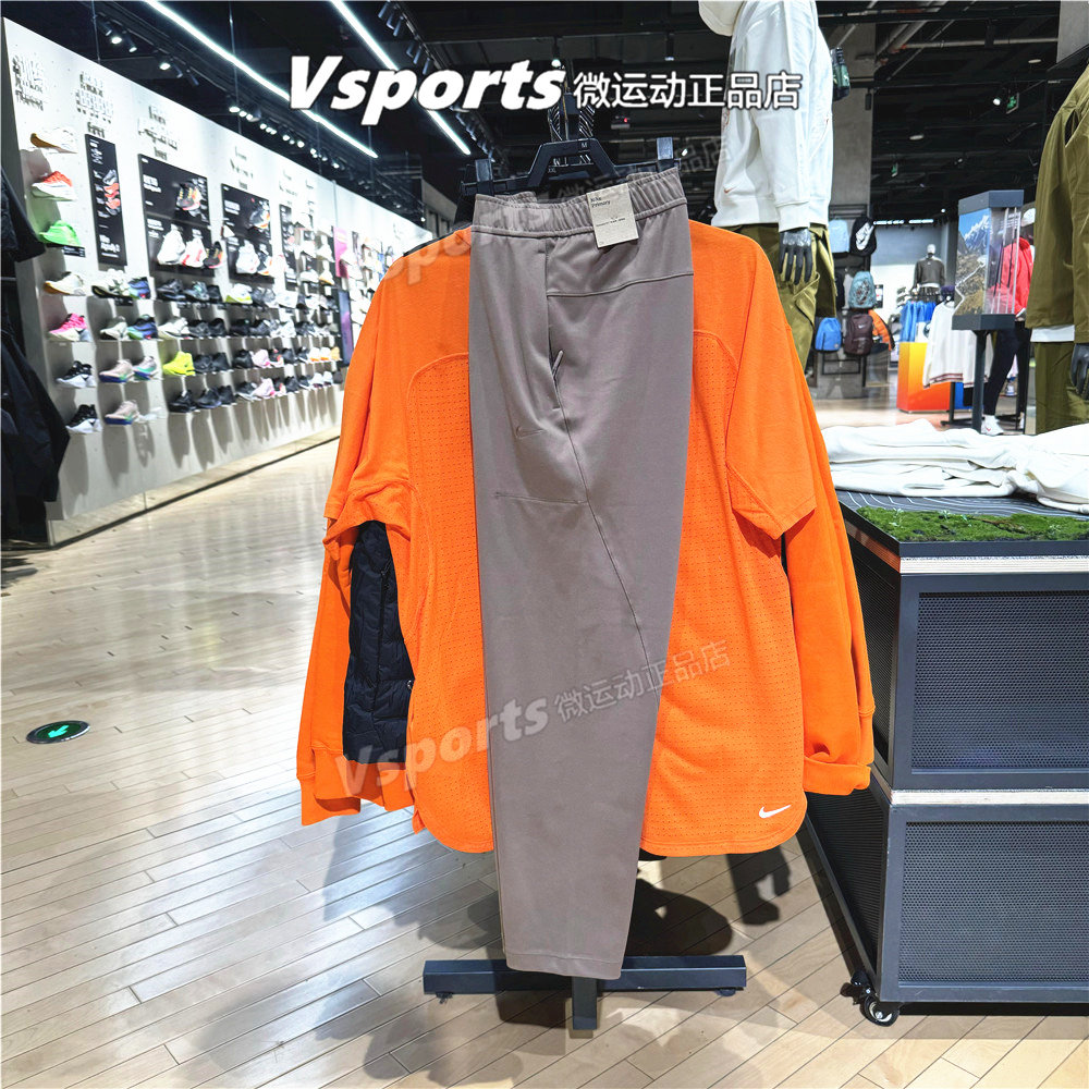 正品耐克运动长裤男2026春夏薄款跑步修身小脚裤子黑色II1307-214,运动服/休闲服装,运动长裤,淘宝优惠券,粉丝福利购,淘宝优惠卷