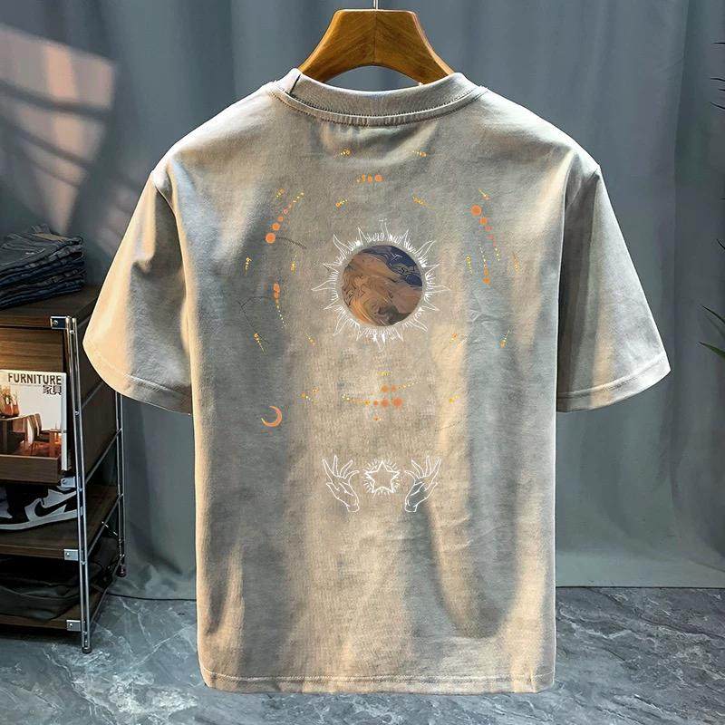 奥特莱斯~专柜清仓捡漏男士短袖T恤2026新款夏季宽松百搭个性ins