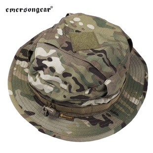 爱默生新品战术奔尼帽圆边帽耐磨徒步钓鱼遮阳透气防晒钓鱼帽短边