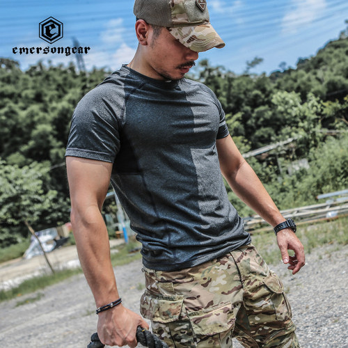 爱默生速干运动T男士夏季短袖