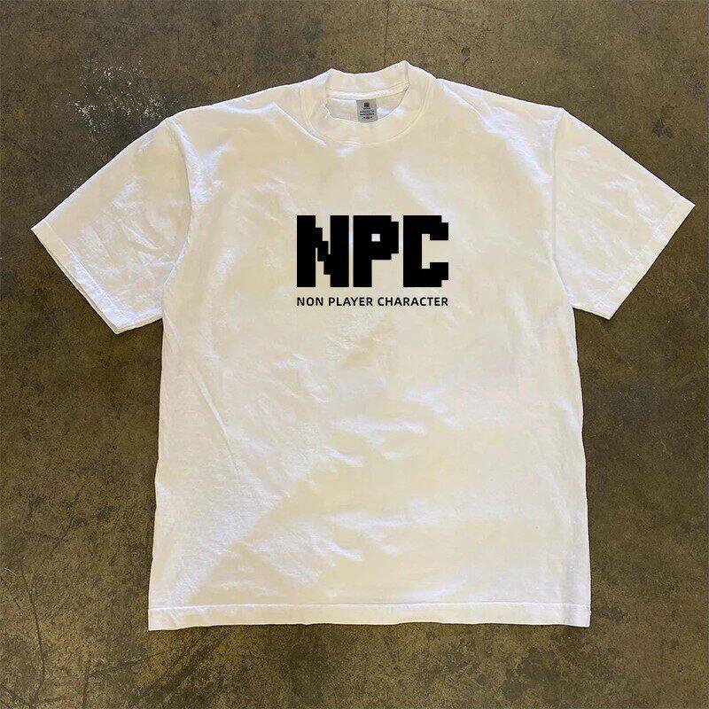 NPC美式街头情侣短袖0