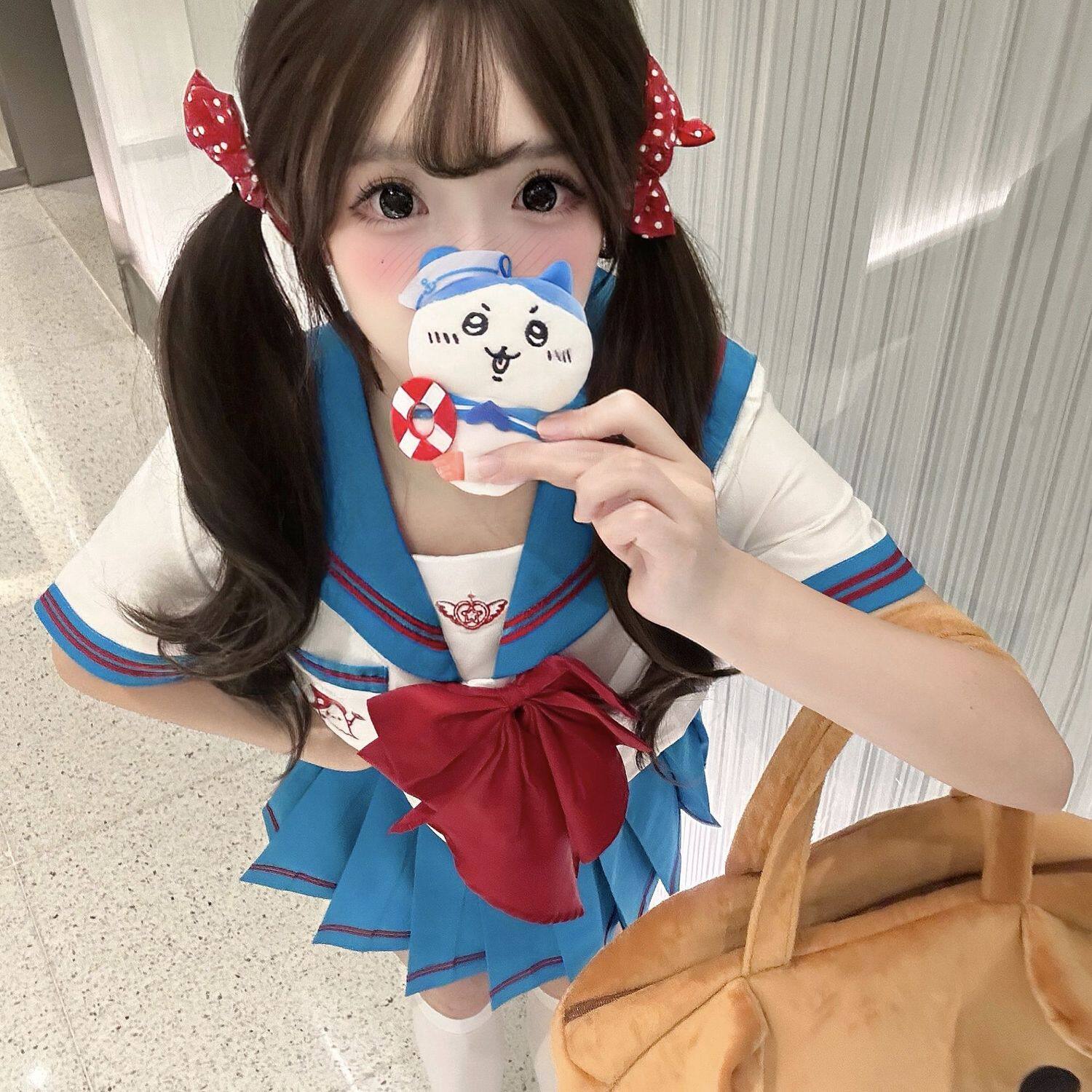 爱豆町【魔法小幽】原创JK制服套装夏季收腰水手服日系校供学院风