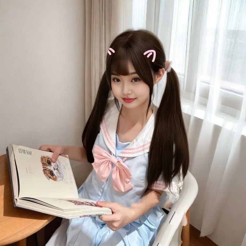 软妹原创日系水手服JK制服夏季新款套装短袖可爱彩虹战队学院套裙