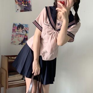 秋柚语【凌兰私立】原创正版JK制服裙日系水手服长袖校供春秋新款