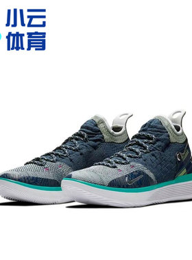 耐克KD11代黑人月低帮篮球鞋