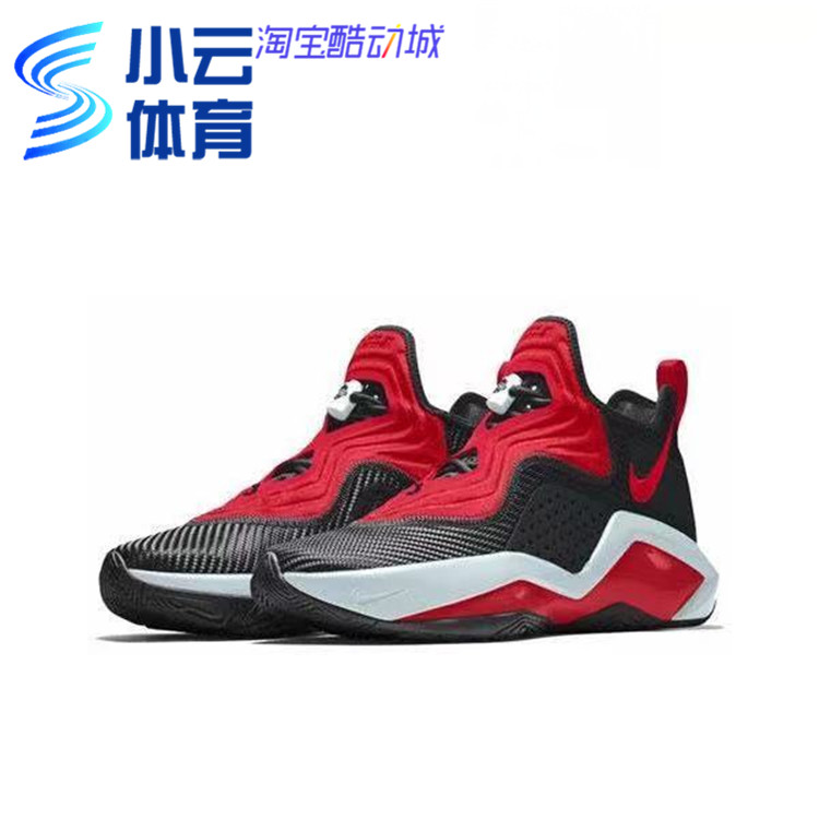 耐克Nike LeBron Soldier 詹姆斯士兵14代黑红篮球鞋CK6047-005