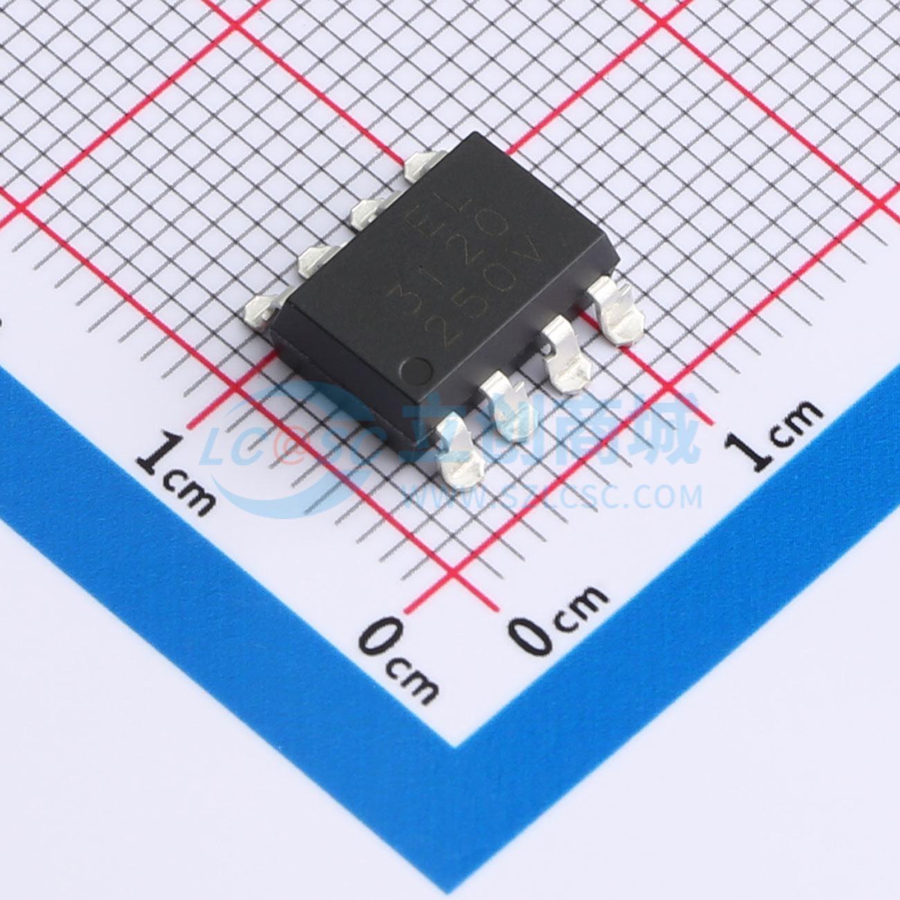 EL3120S1(TA)(PF)-V SMD,3.5x0.6mm 固态继电器(MOS输出) 亿光全