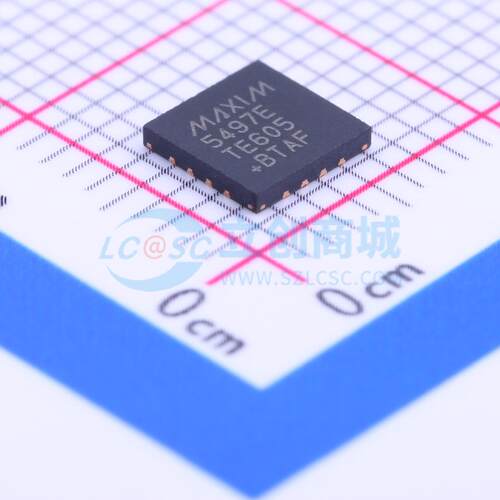MAX5497ETE+ TQFN-16-EP(5x5) 数字电位器 全新原装美信 元器件BO