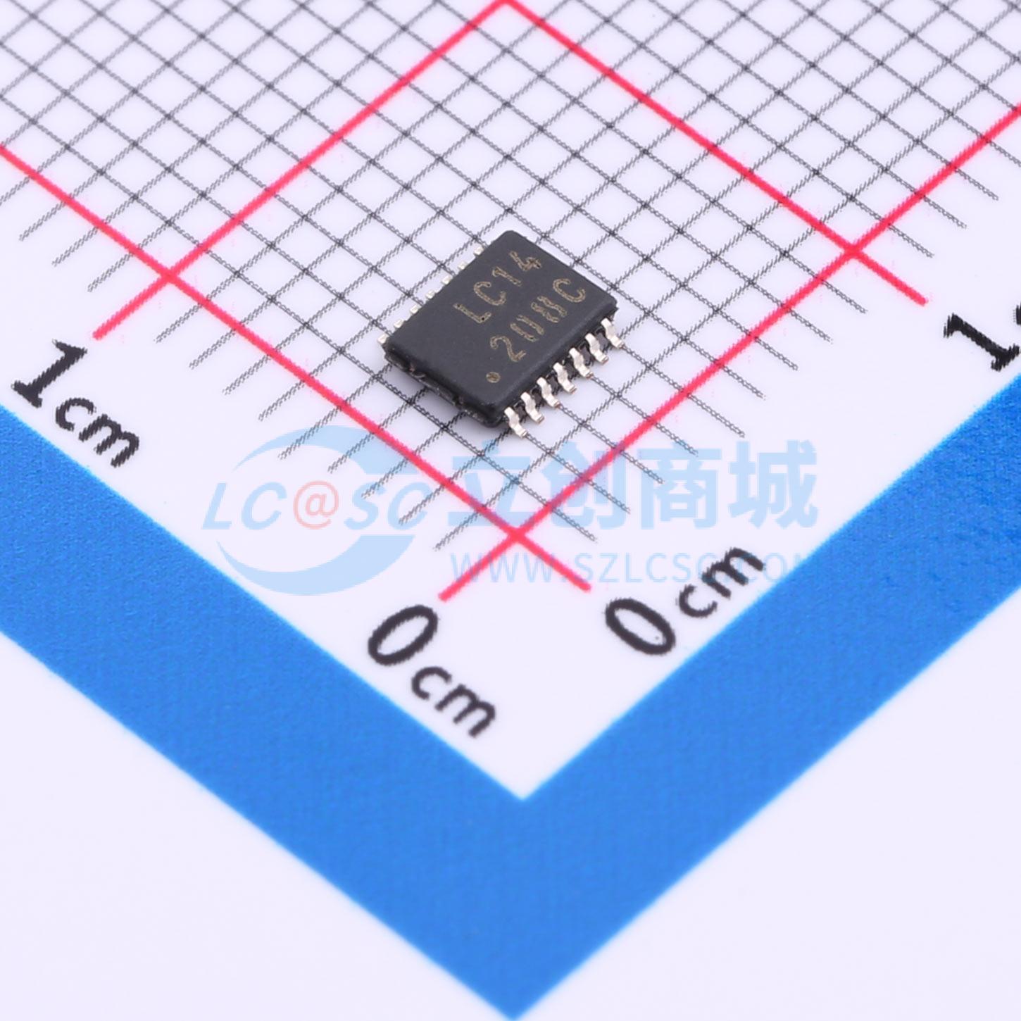 TC74LCX14FK(EL,K) VFSOP-14-3mm 反相器 全新原装 元器件配单可